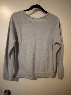 Obey Light Gray Sweatshirt with Navy Script thumbnail 7