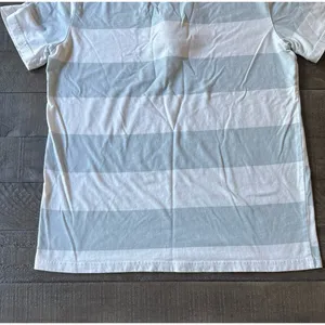 Disney Stitch Women's Light Blue White Stripped Stitch embroidered Tee Size M‎ thumbnail 10