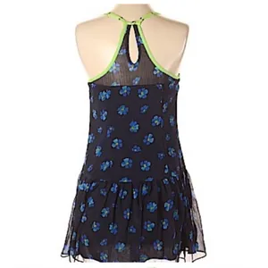 Womens Hollister Floral Forget Me Nots Racerback Flounce Sleeveless Dress - Sz S thumbnail 5