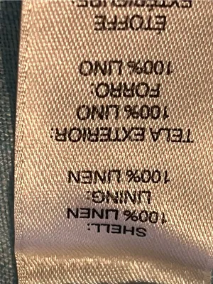 Chico's Light Blue Linen-Look Tunic thumbnail 5
