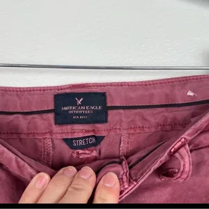 American‎ Eagle Maroon Shorts Sz 2 thumbnail 2