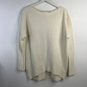 Anthropologie Size M Naomi Sweater Merino Wool Blend Boat Neck Oversized Slouchy thumbnail 5
