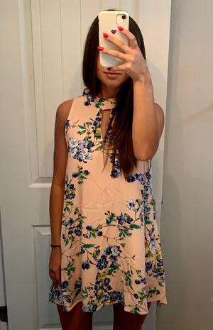 Boutique Dress Pink thumbnail 1
