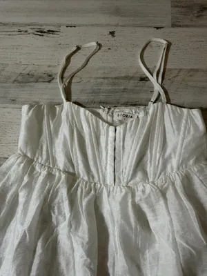 Storia Taylor Bubble Hem Mini Dress thumbnail 4