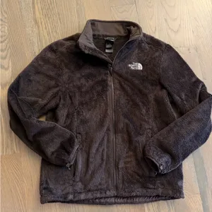 The North Face Women's Brown Osito Fleece Full Zip Jacket Size M thumbnail 1