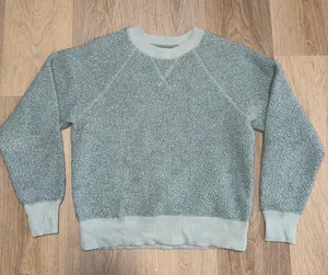 Everlane Renew Fleece Green Sweatshirt - Size Small thumbnail 1