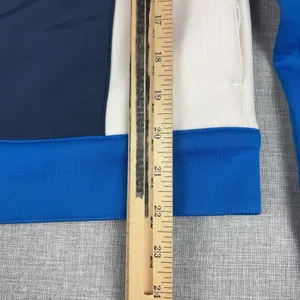 Ellesse Track Jacket Womens 12 Blue White Colorblock Full Zip Pockets Athletic thumbnail 8