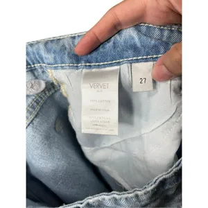 Vervet High Rise Wide Leg‎ Distressed Jeans Size 27 thumbnail 9