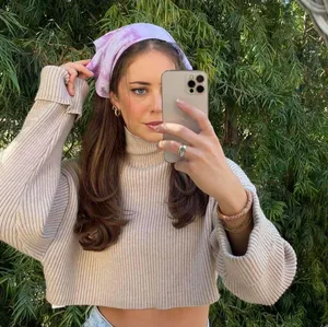 Free People Y2K purple tie dye banana thumbnail 2