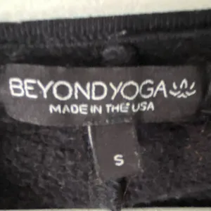 Beyond Yoga Black Fleece Jacket Womens S Shawl Collar Open Drape Cardigan Coat thumbnail 9