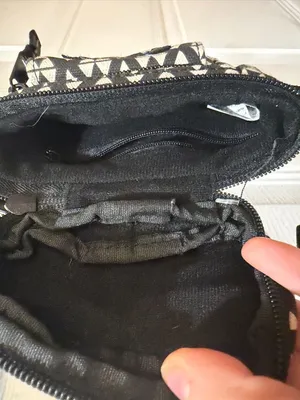 Kavu Black & White Geo Print Crossbody Bag thumbnail 3