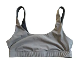Vuori AllTheForm Gray Sports Bra Size: S thumbnail 1