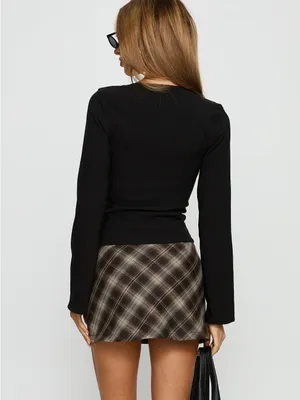 NWT Princess Polly Carlena Mini Skirt Multi-Check thumbnail 2