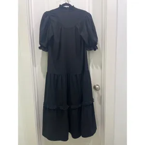Tuckernuck Pomander Place Black Selena High Neck Maxi Dress Sz M thumbnail 13