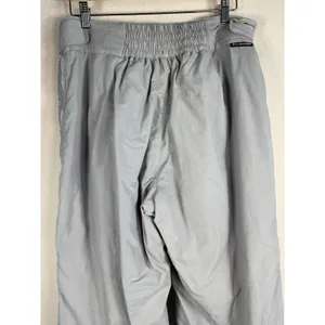 Columbia Vintage 90's Womens Full Side Zip Ski Snow Pants Gray Size XL F2 SL8087 thumbnail 7