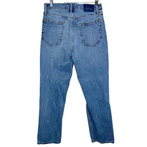 Abercrombie & Fitch Curve Love Ankle Straight Ultra High Rise Blue Jeans Sz 27 4 thumbnail 2