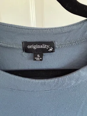 Flowy Top Blue thumbnail 3