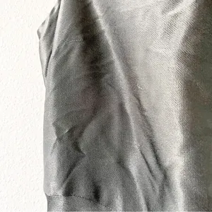 Shona Joy La Lune Olive Satin Ruched High Slit Formal Maxi Dress Gown thumbnail 6