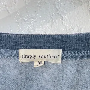 Simply Southern Western Barbie Blue Crewneck Sweater thumbnail 6