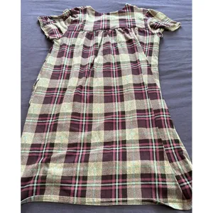 Secret Treasures Womens Purple Plaid Lace Trim Nightgown Sleep Dress XL 16-18 thumbnail 11