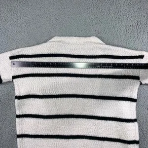 HYFVE Open Front‎ Long Cardigan Sweater Women Large Striped Knit Casual Cozy thumbnail 12
