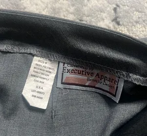 4/$10 ❣️ Executive Apparel Grey Work Pants thumbnail 5