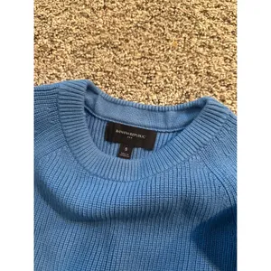 Banana Republic Womens Serenity Blue Ribbed Crewneck Pullover‎ Sweater S thumbnail 5