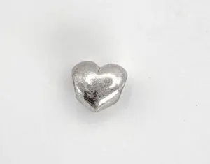 Pandora Silver Puffed Smooth Heart Authentic RETIRED Charm #2 thumbnail 2