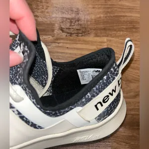 New Balance Black & White Tennis Shoes thumbnail 7