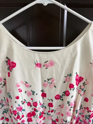 NWT Talbots RSVP Collection Rose Garden Fit & Flare Dress 2 Petite Retail $169 thumbnail 5