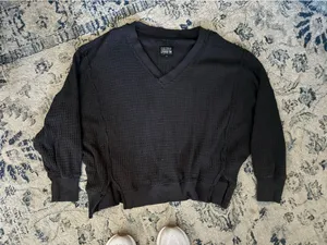 Grey American eagle sweatshirt thumbnail 1