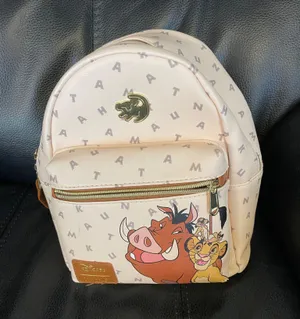Loungefly Disney The Lion King Hakuna Matata Letters Mini Backpack Purse thumbnail 1