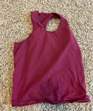 Cute Red Tank Top thumbnail 1