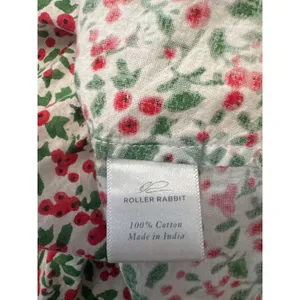 Roller Rabbit Roberta Christmas Holly Berry Size Small Womens Pajamas Set thumbnail 9
