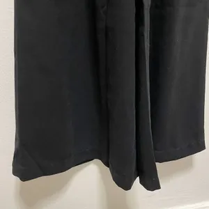 Abercrombie & Fitch Black V- Neck Sleeveless Jumpsuit thumbnail 3