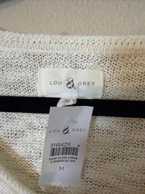 Lou‎ & Grey Cherry Sweater Size Medium NWT thumbnail 5