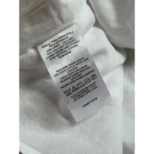 NWT Ann Taylor linen blend‎ dress geometric print belted waist v-neck size 6 thumbnail 12