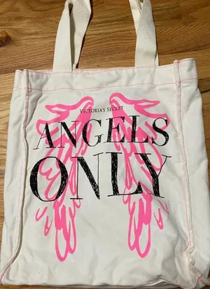 Victoria's Secret Canvas Tote Bag thumbnail 1