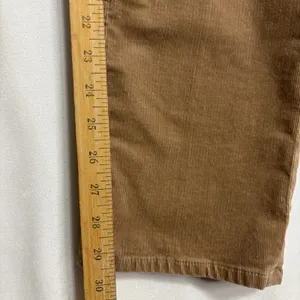 Talbots Heritage Corduroy Pants Womens 10 Tan Straight Curvy‎ Flawless Five-Pocket Camel thumbnail 6