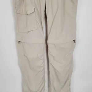 Columbia Khaki Nylon Convertible Rip Stop Outdoor Hiking Tactical Pants thumbnail 3