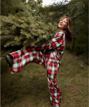 Aerie Pajama Set Flannel thumbnail 5