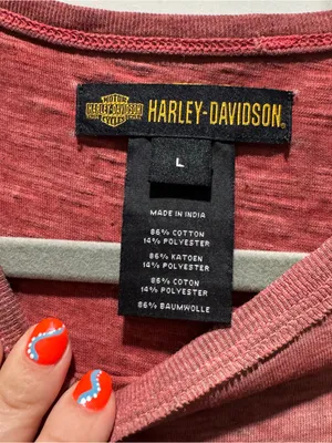 Women’s Harley Davidson shirt. thumbnail 3