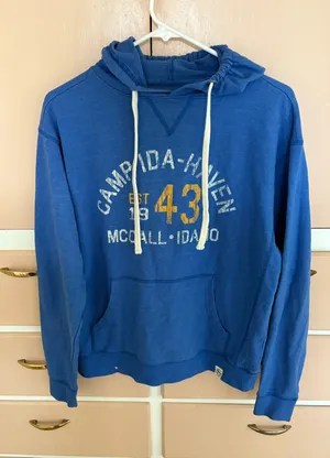 McCall Idaho Hoodie Blue thumbnail 1