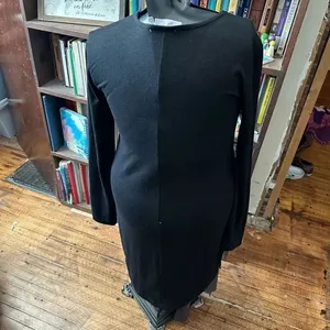 RD Style Anthro little black dress minimalist S normcore thumbnail 2