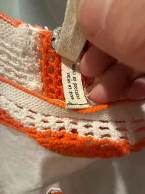 We The Free Bunny Top Crochet Detail Open Knit Crop Shirt thumbnail 4