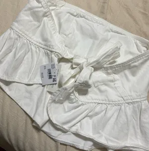 american eagle strapless top denim  thumbnail 3