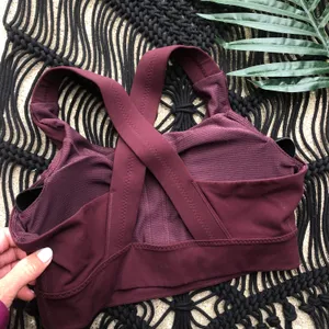 Athleta Warrior Bra Long Line Sports Bra Size Medium thumbnail 5