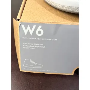 NIB Allbirds Wool Runner-Up Mizzle Grey Water-Repellent Sneakers Size 6 thumbnail 4