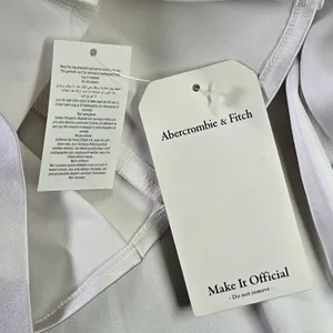 Abercrombie & Fitch Silver Satin Off the Shoulder Puff Sleeve Mini Dress XL‎ thumbnail 5