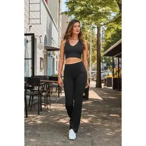 SPANX Booty Boost Flare Pants with Built-In Lift in Very Black Size Large thumbnail 12